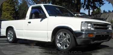 Mazda with Chevy Tahoe Wheels